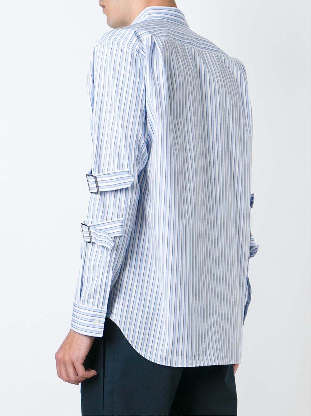 comme des gar04ons shirt 条纹衬衫海淘返利 | 米饭粒返利网