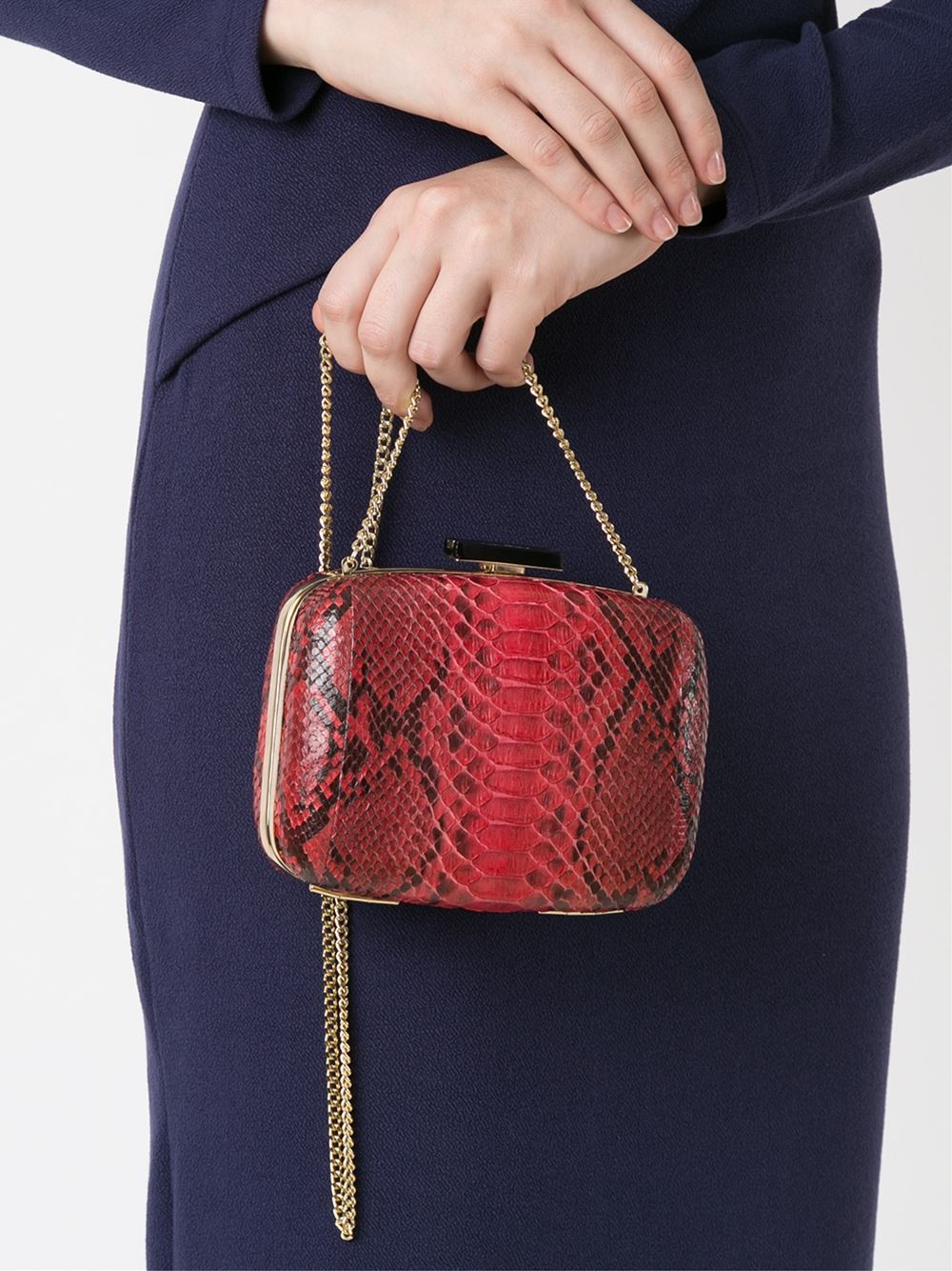 leather clutch