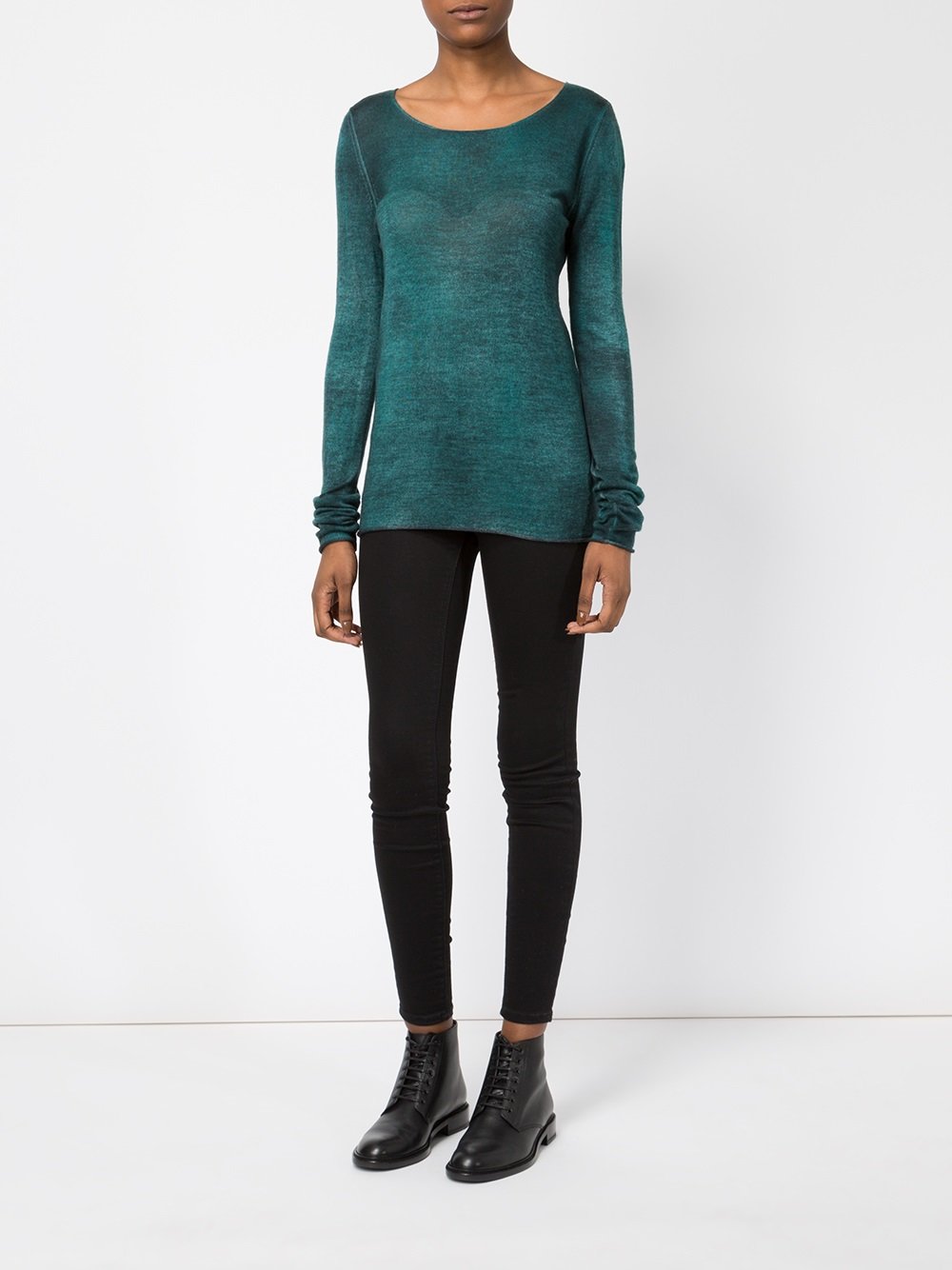 washed effect jumper