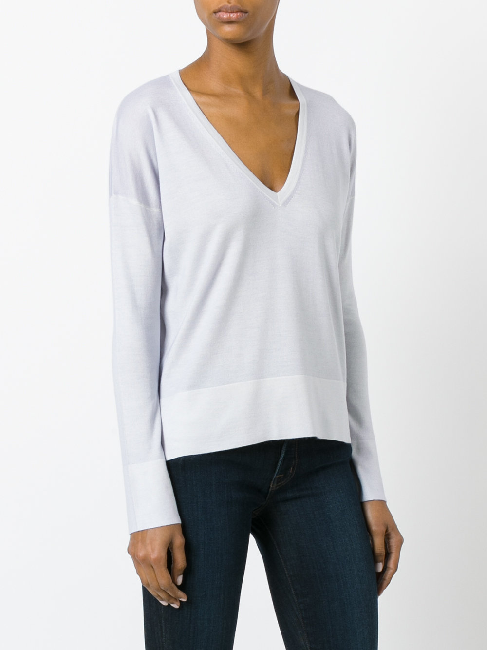 V-neck jumper