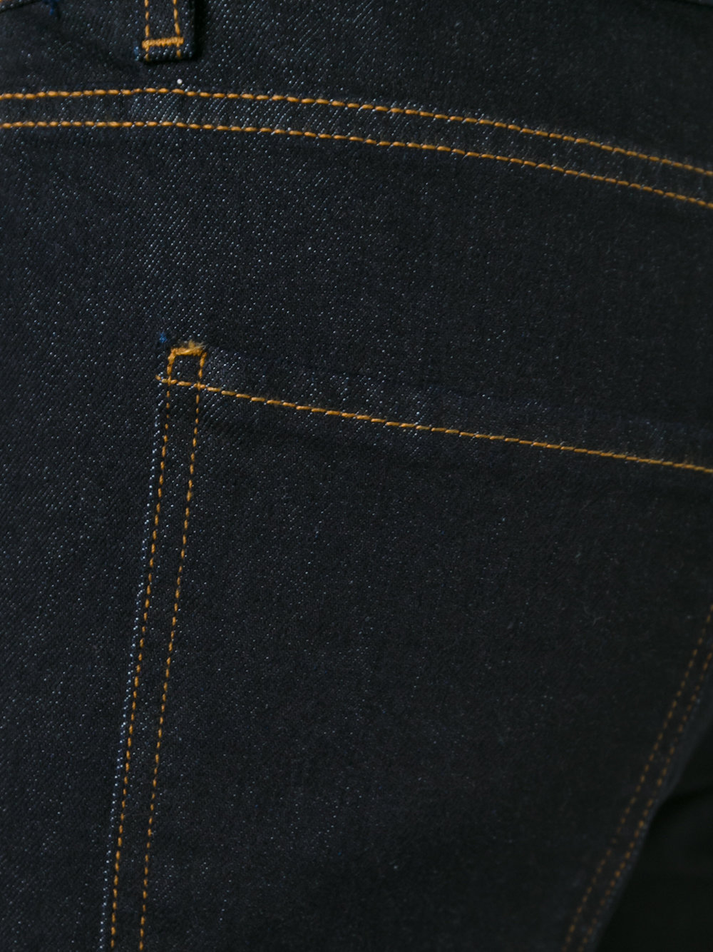 straight cut jeans