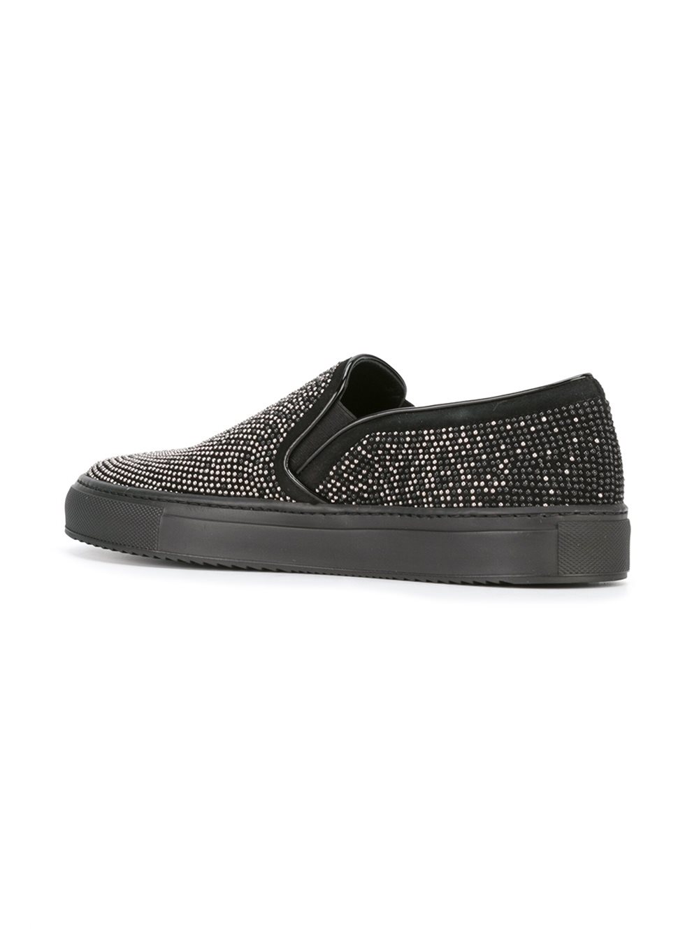 embellished slip-on sneakers