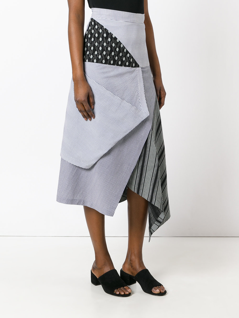 draped skirt 