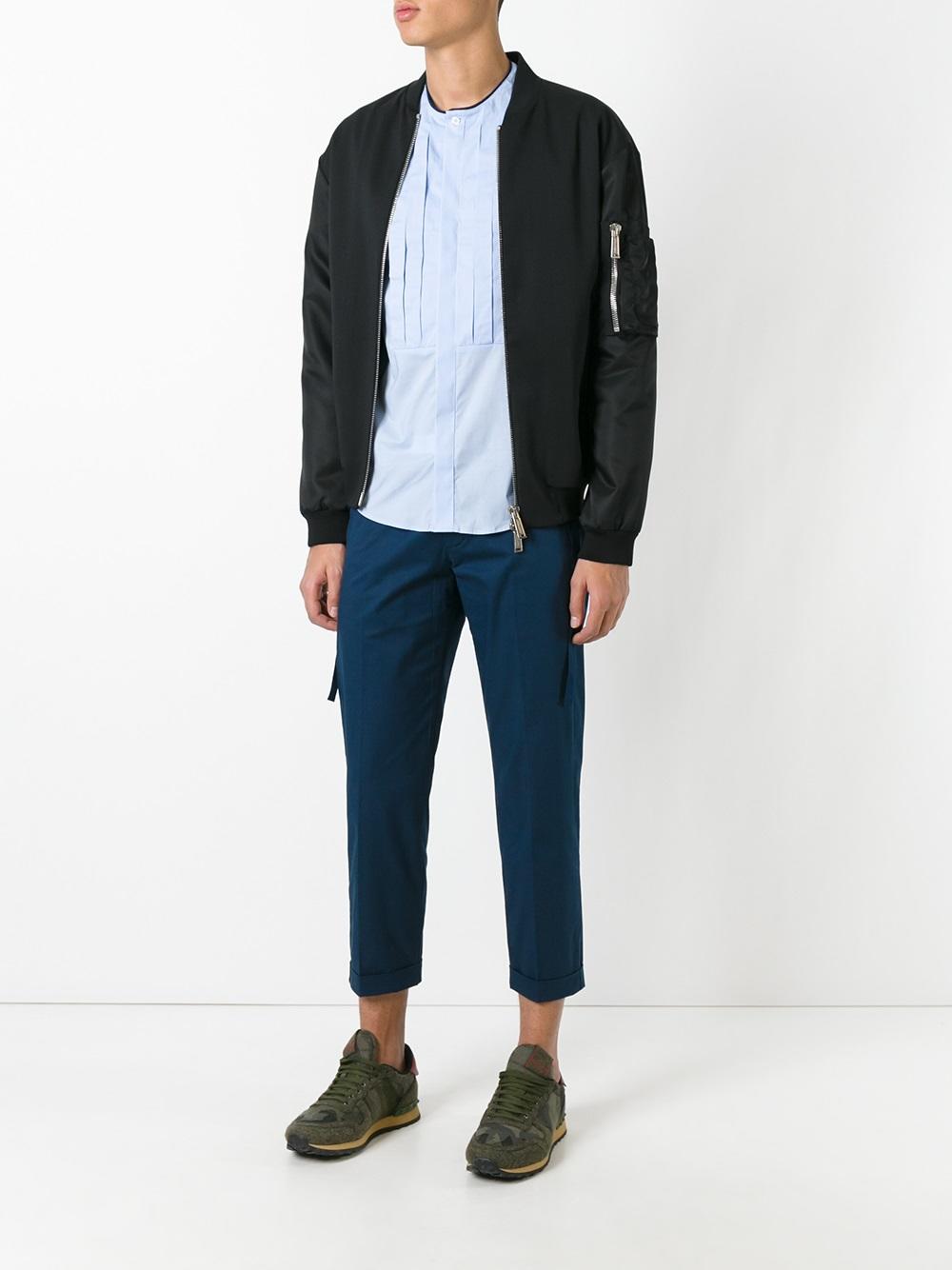 cropped trousers
