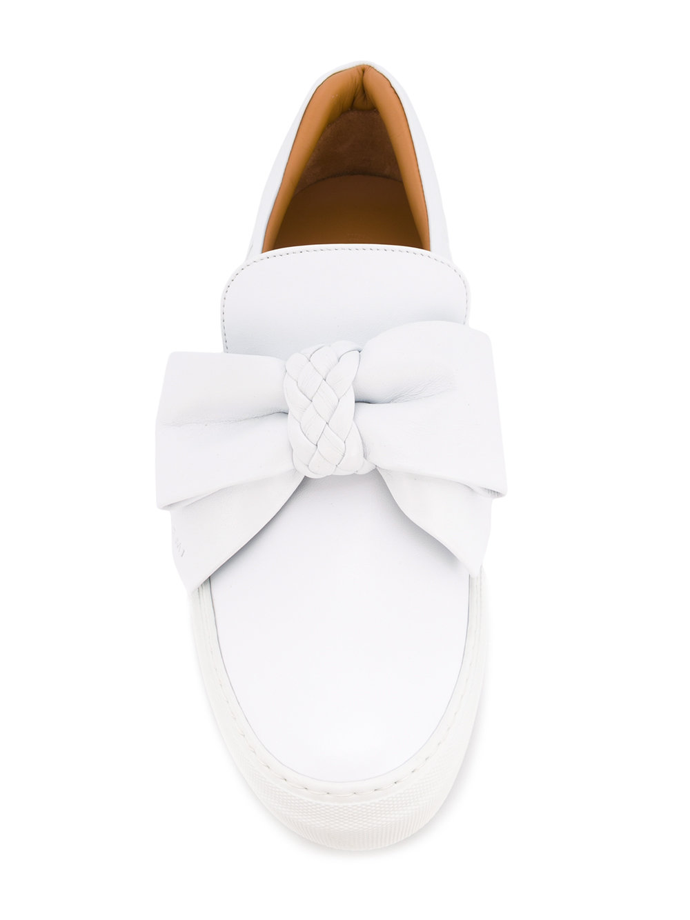 bow detail slip-on trainers