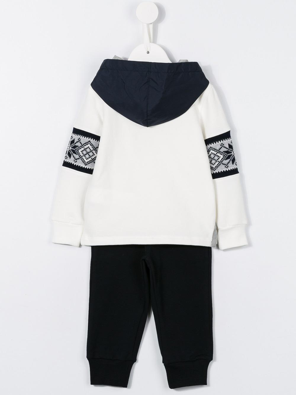 wolf print tracksuit set
