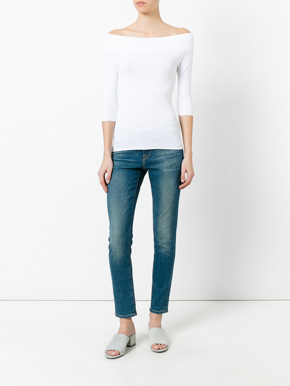 off-the-shoulder top