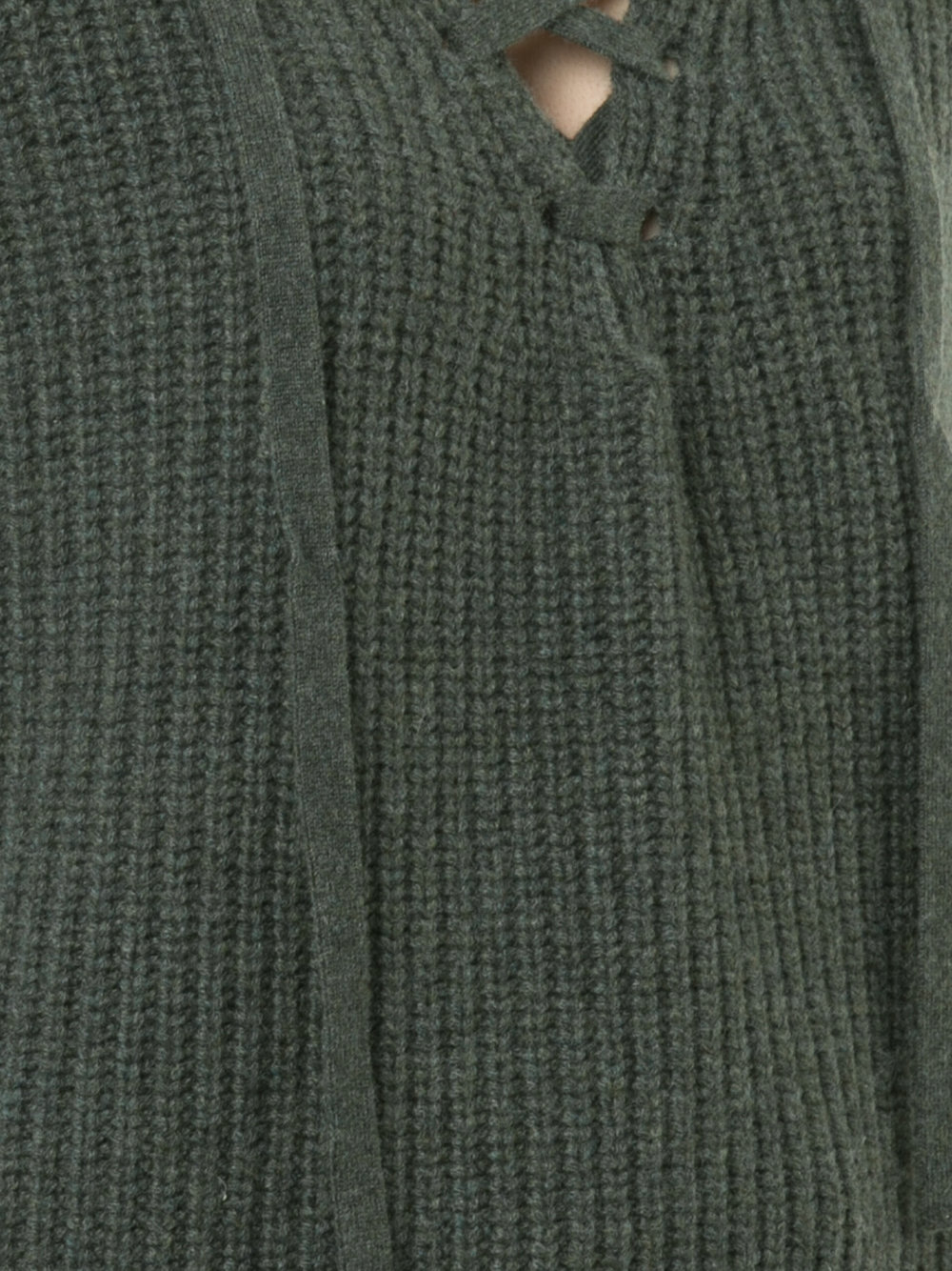 lace-up jumper 