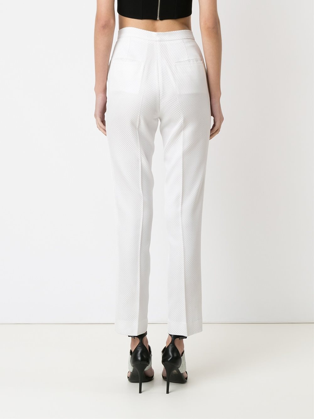 high waisted trousers