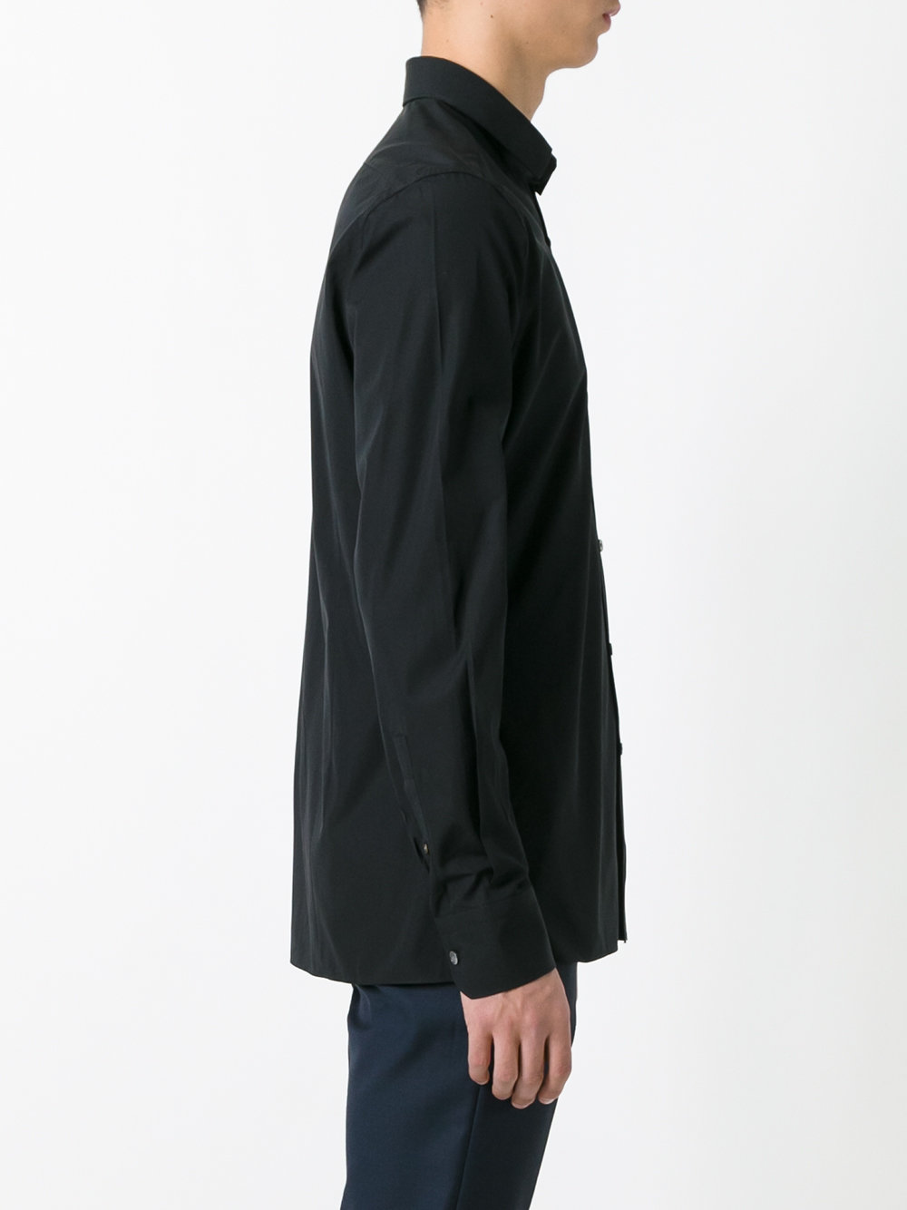 rose tattoo embroidered shirt