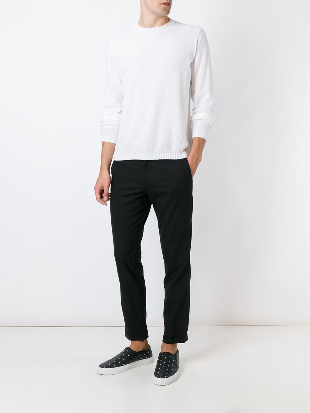 woven jumper