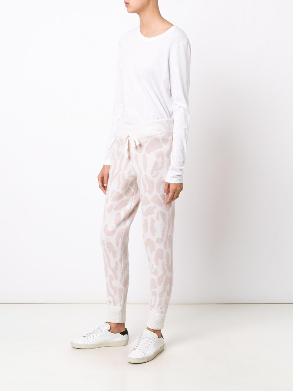 leopard print sweatpants