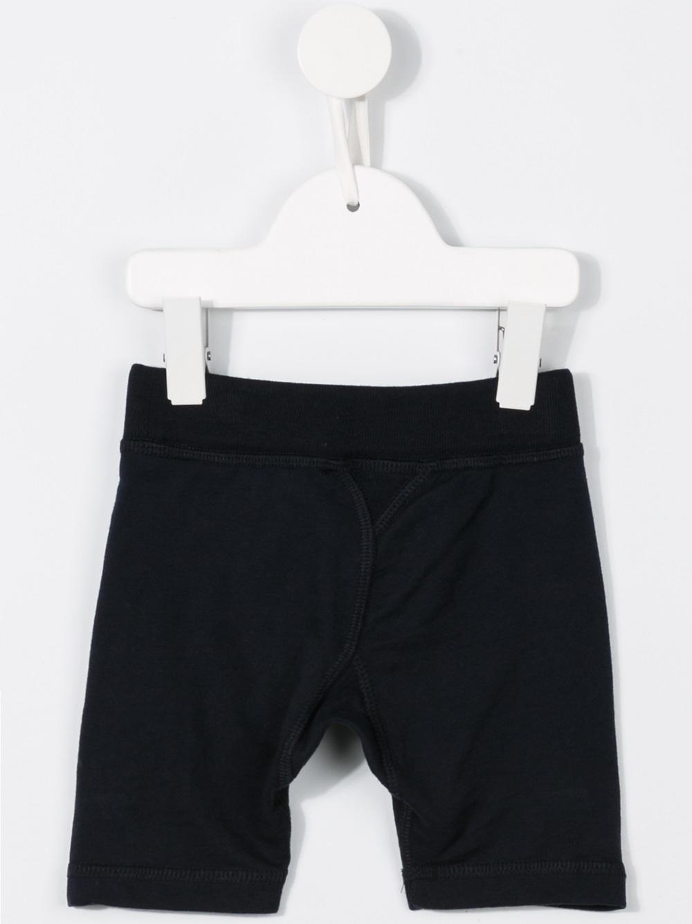 logo fleece shorts