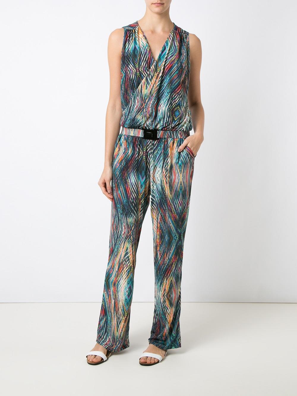 printed jumpsuit