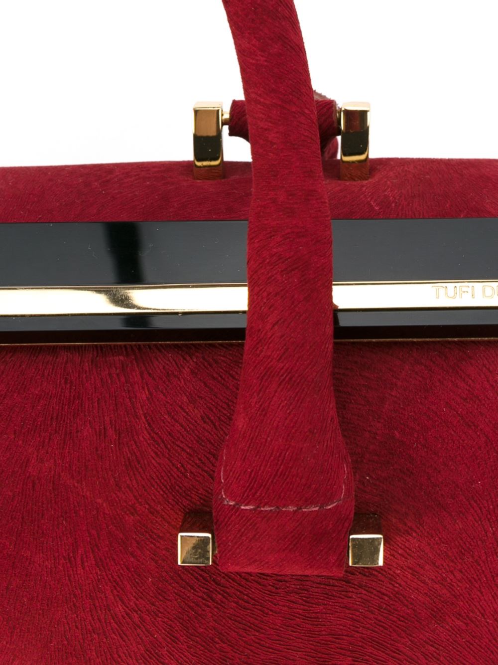 structured tote bag