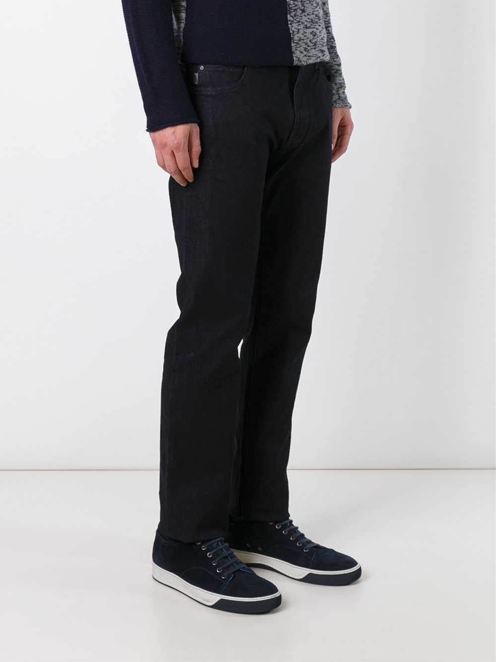 straight leg trousers