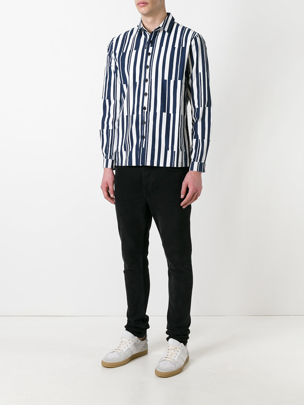printed stripe shirt 