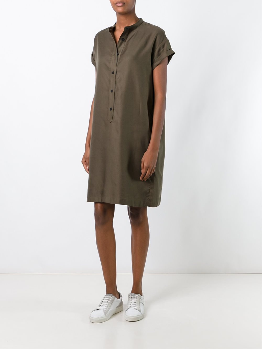 oversized shirt dress