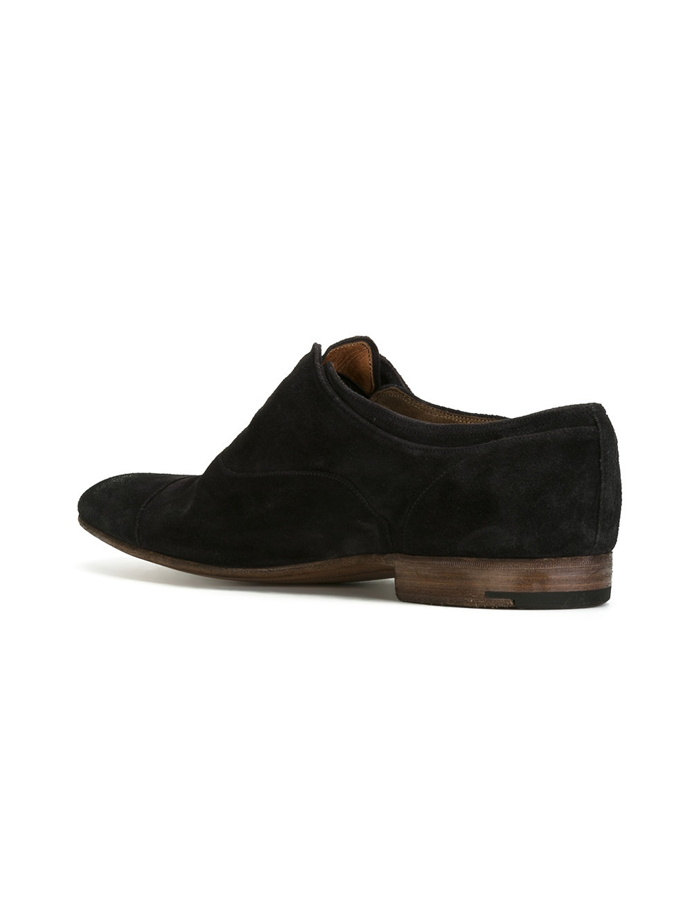 slip-on derby shoes