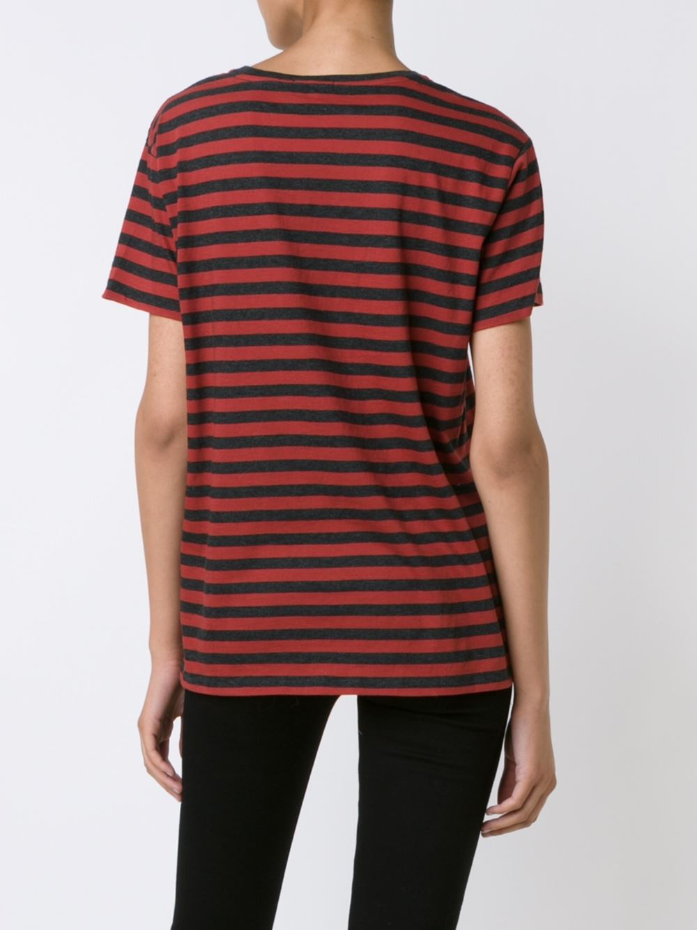striped T-shirt