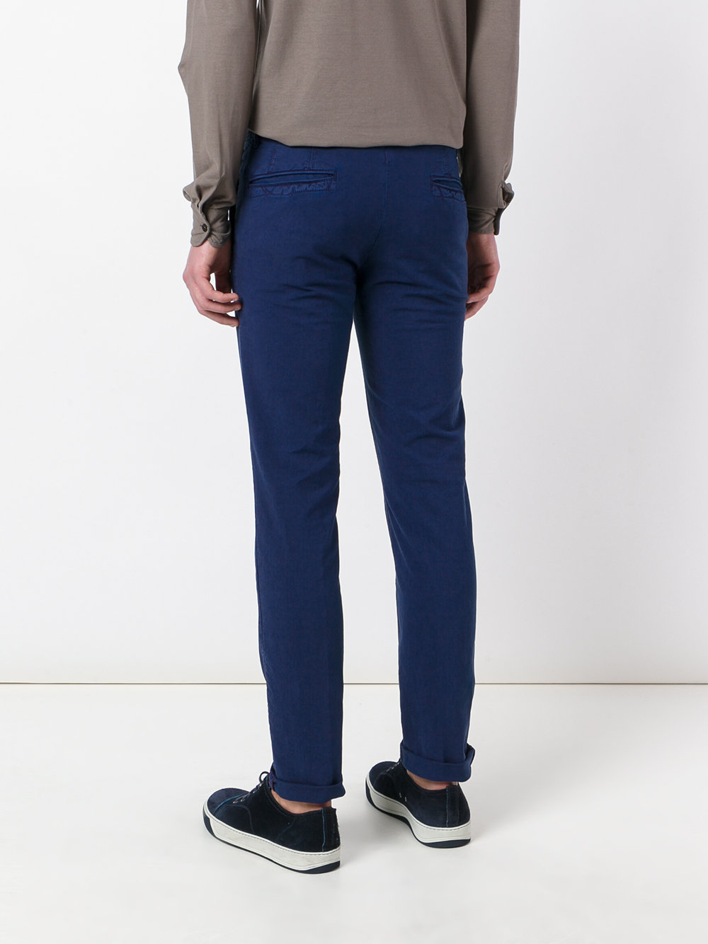 slim-fit trousers