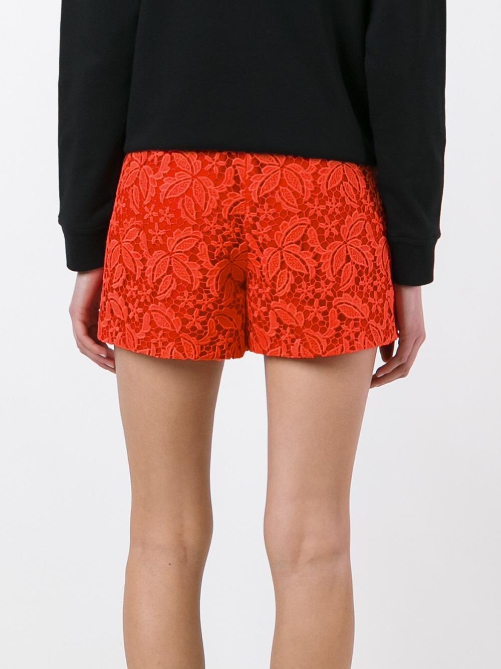 lace over-lay shorts 