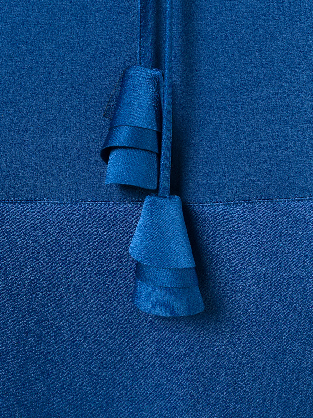 tie-neck shift dress
