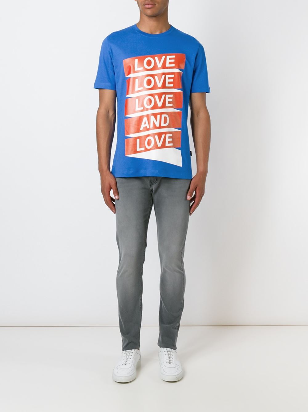 love print T-shirt