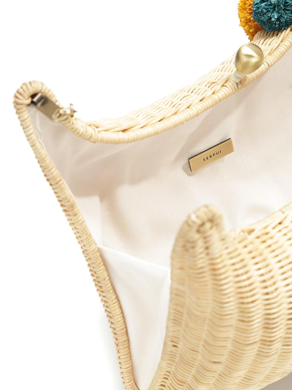 straw clutch bag