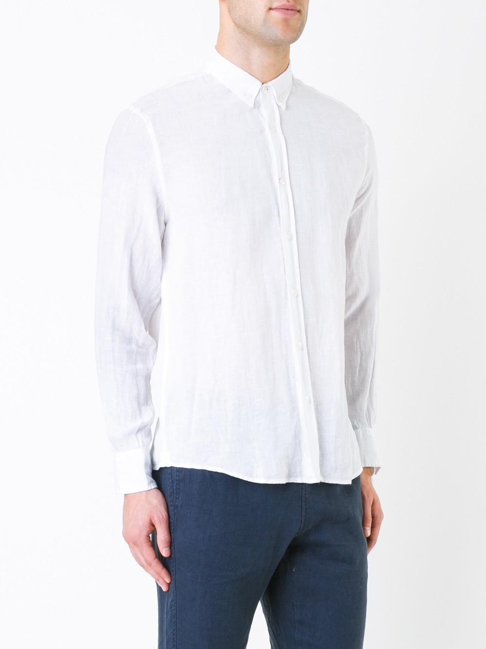 buttoned collar shirt