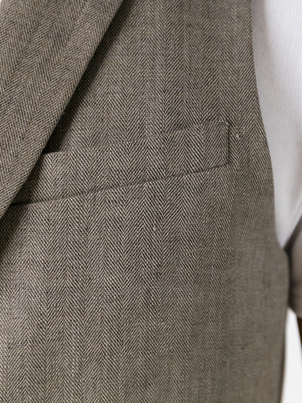 peaked lapel waistcoat