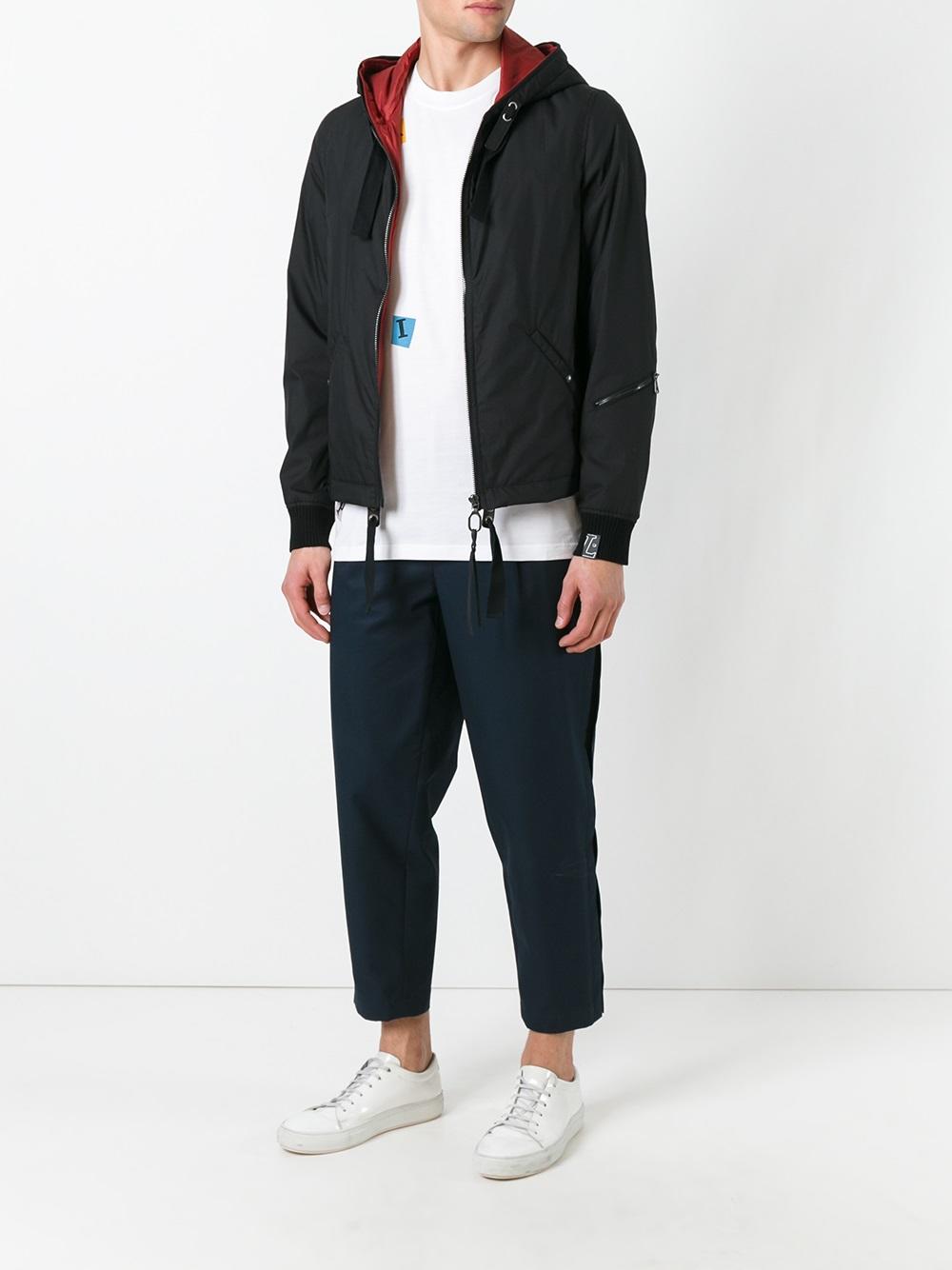 hooded jacket