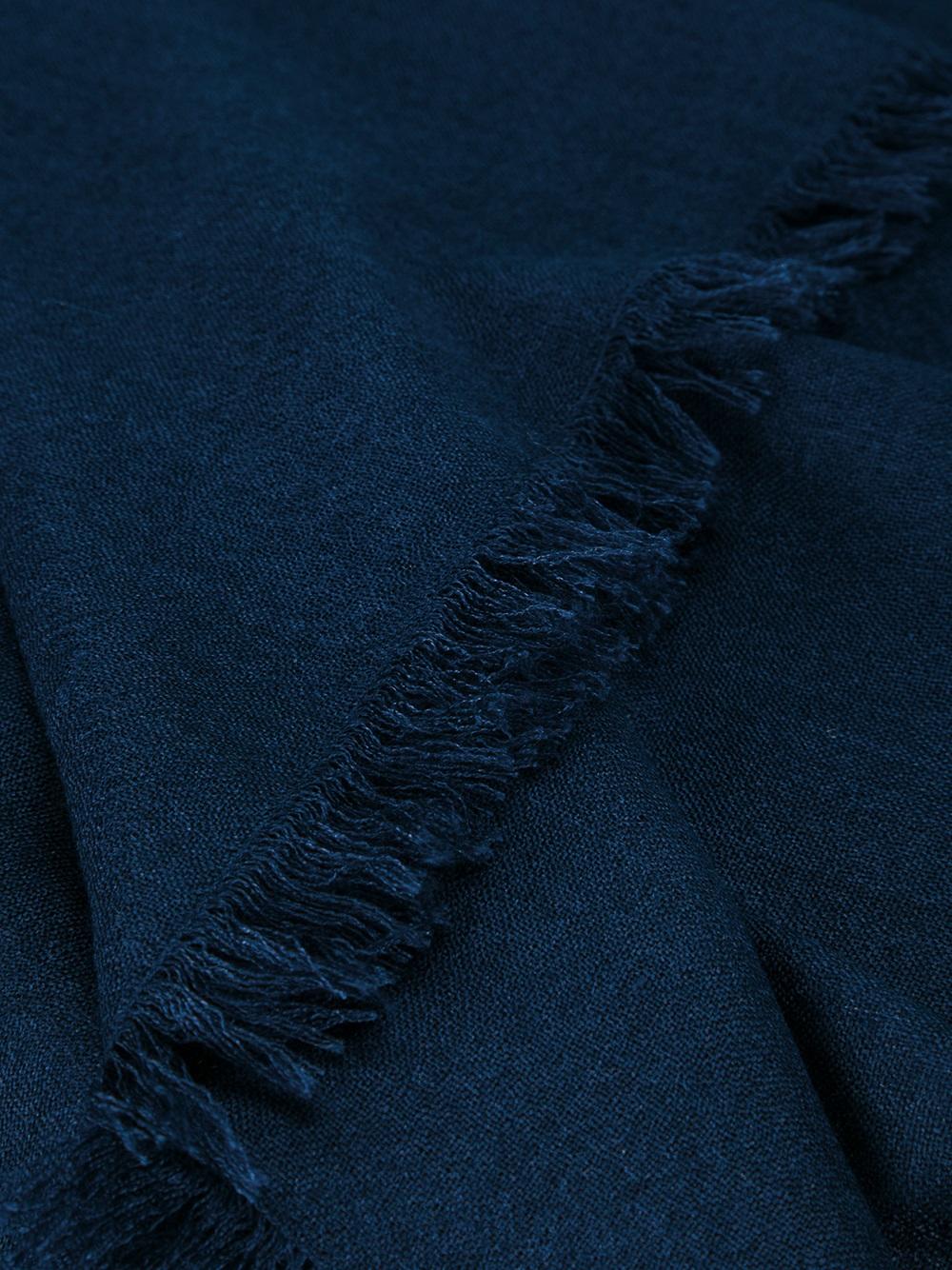 raw edge scarf