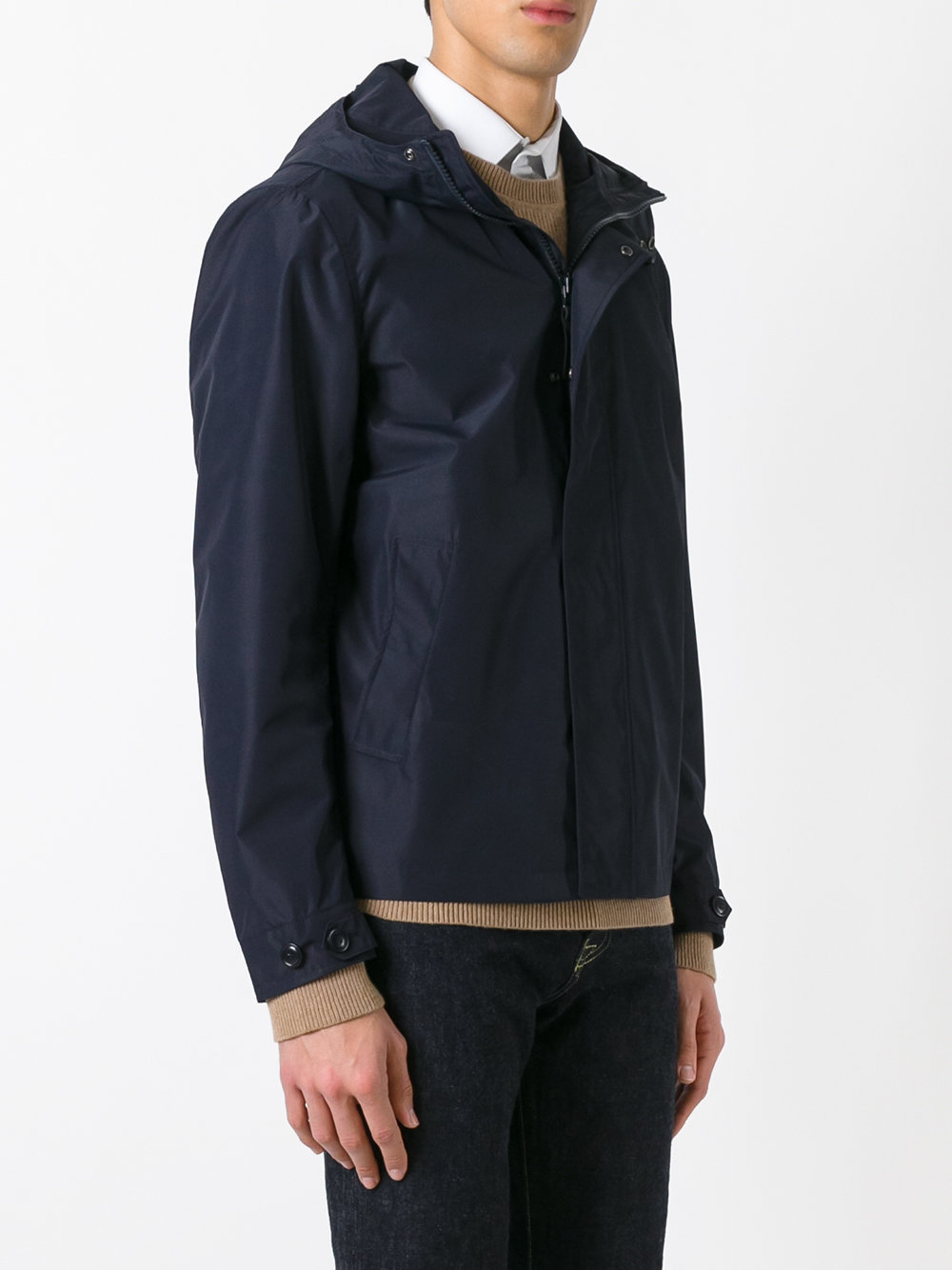 lightweight hooded jacket 