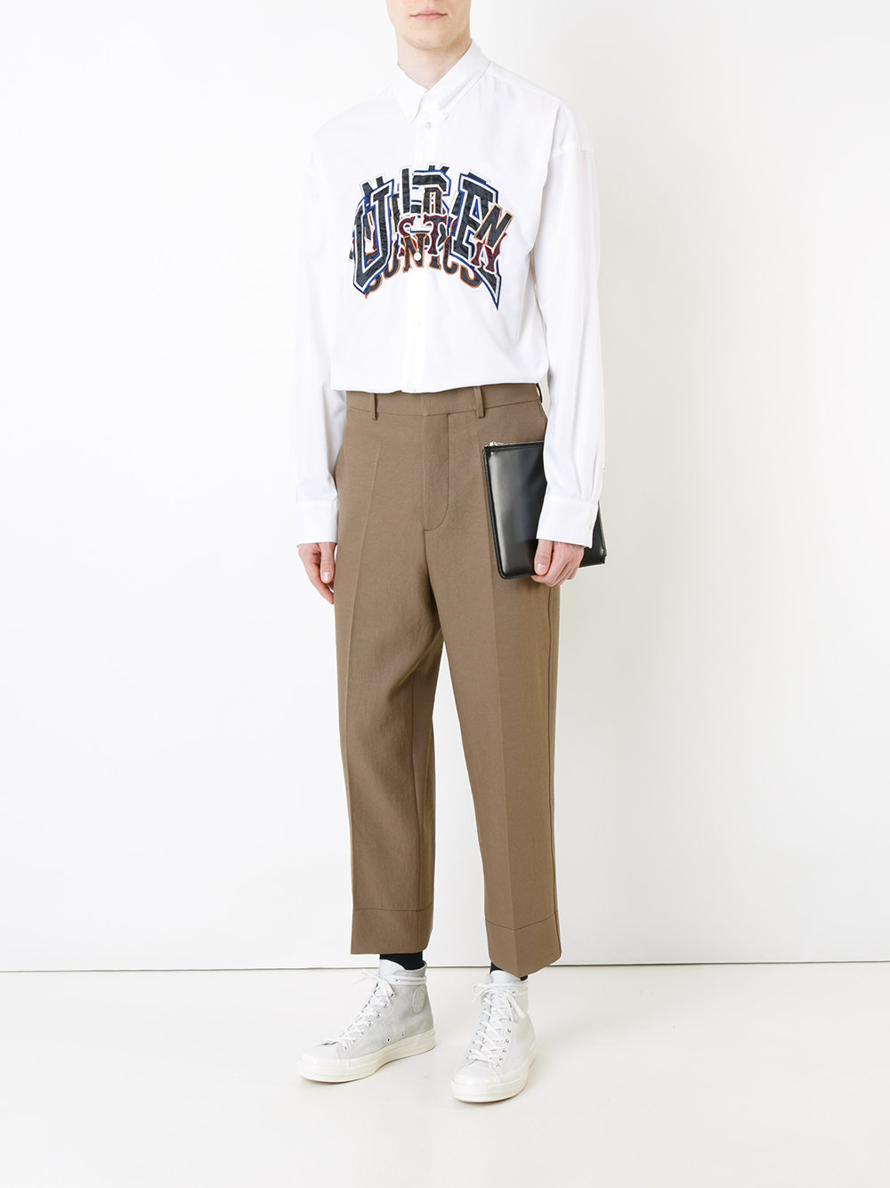 embroidered shirt