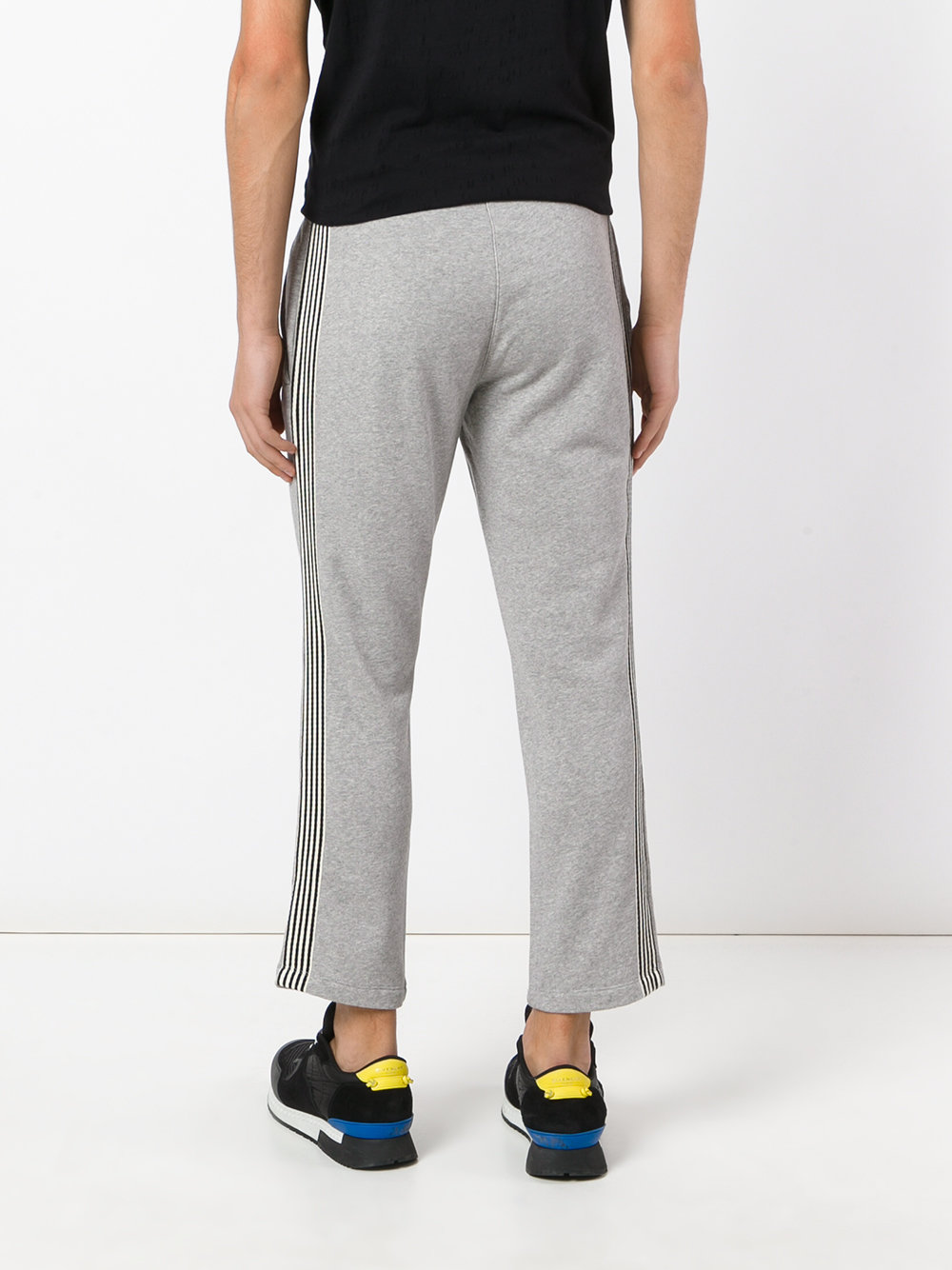 side stripe track pants