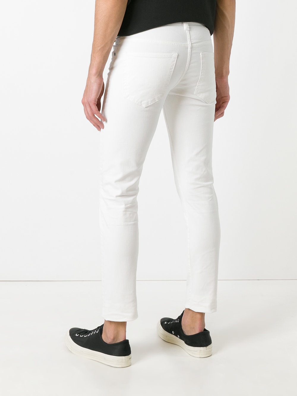 cropped skinny jeans