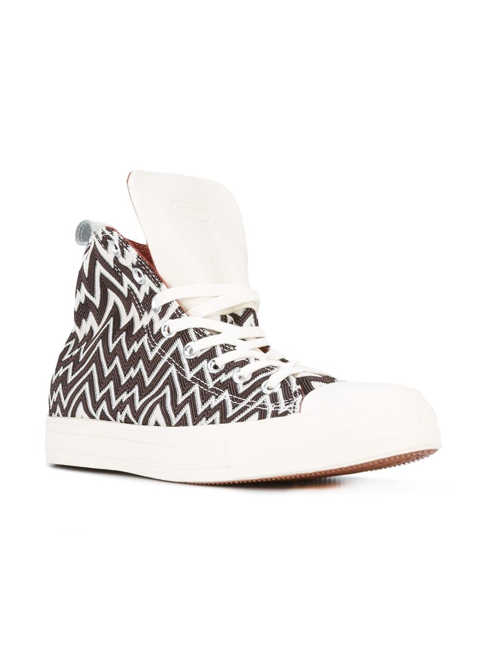 Converse x Missoni 'Chuck Taylor All Star'高帮板鞋