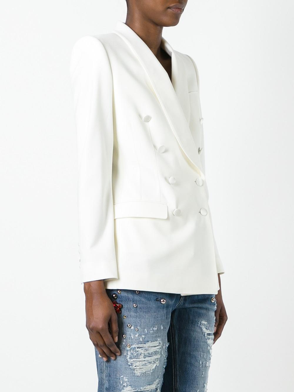 double breasted blazer
