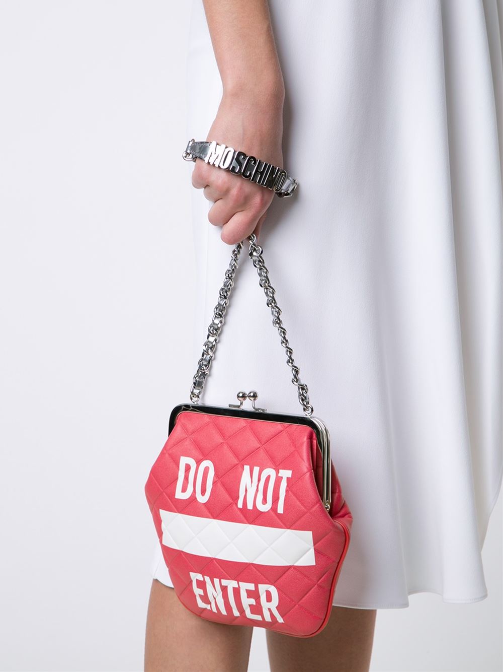 'Do Not Enter'单肩包