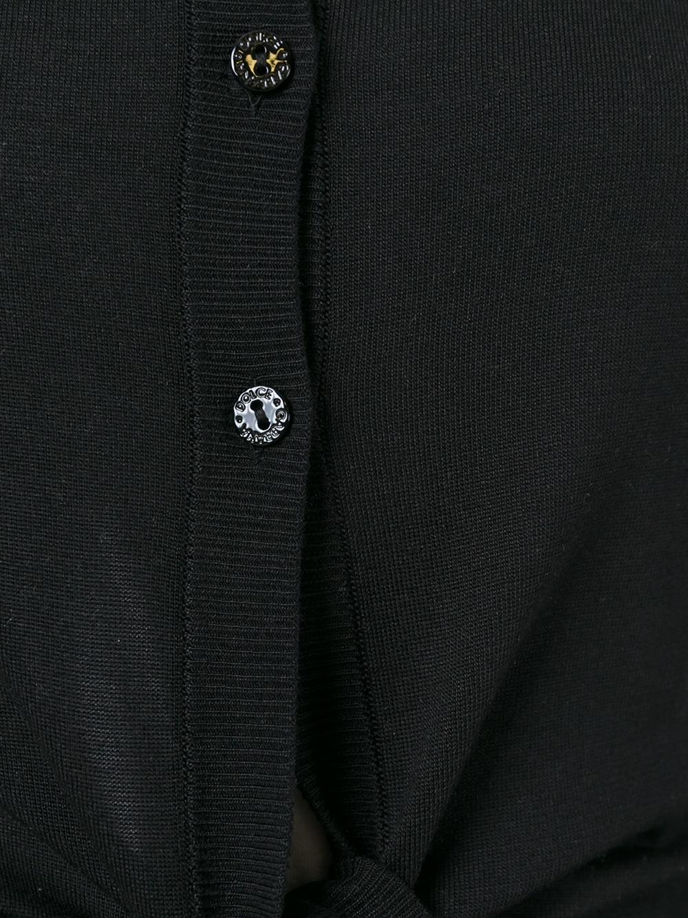 tie cardigan