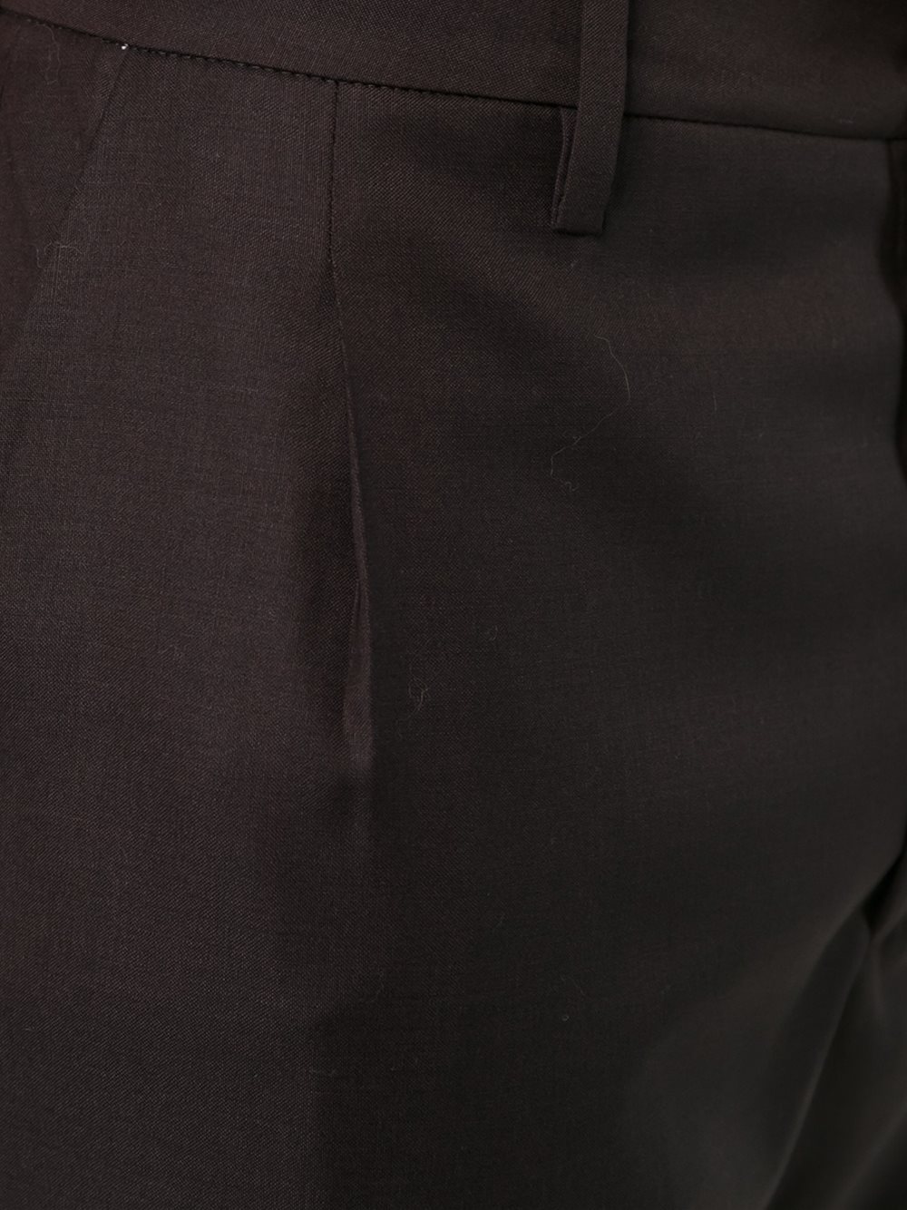 front pleat trousers
