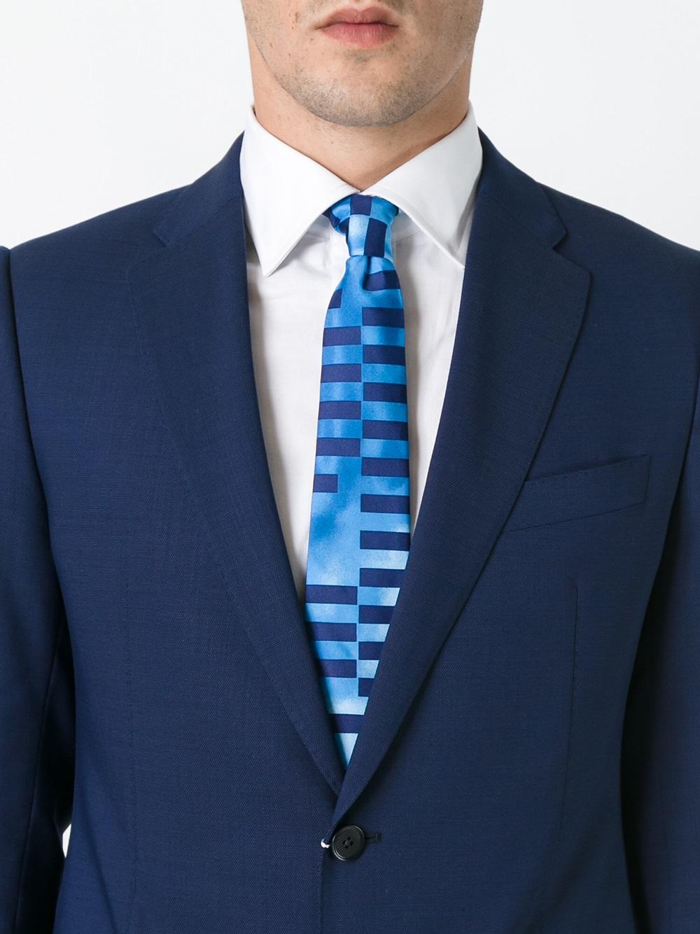 striped pattern tie