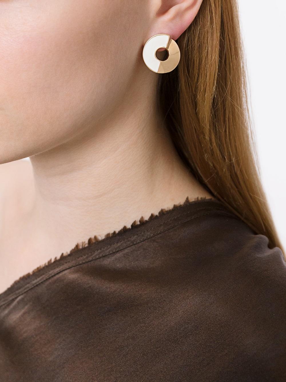 disk earrings