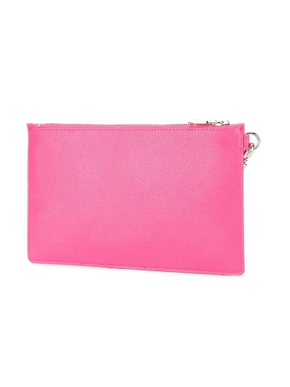 scarf detail clutch