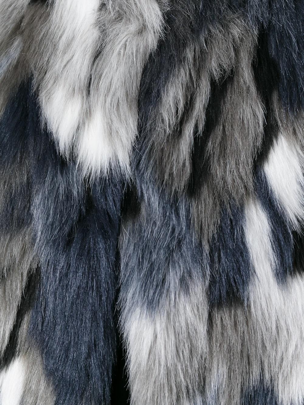 faux fur gilet