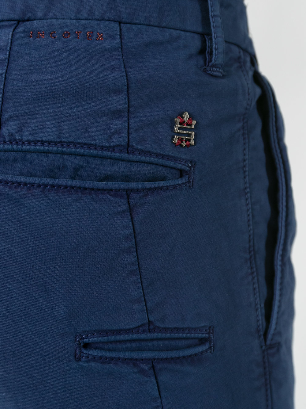 satin effect skinny trousers