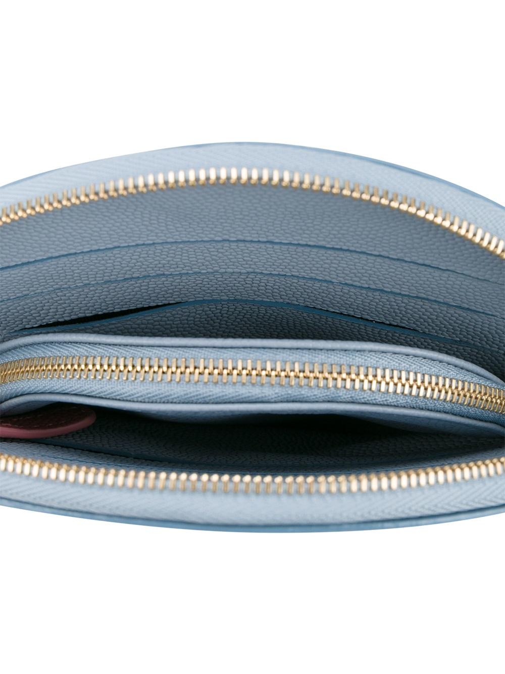 geometric round purse