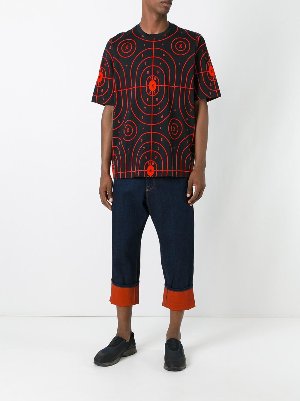 all-over print T-shirt