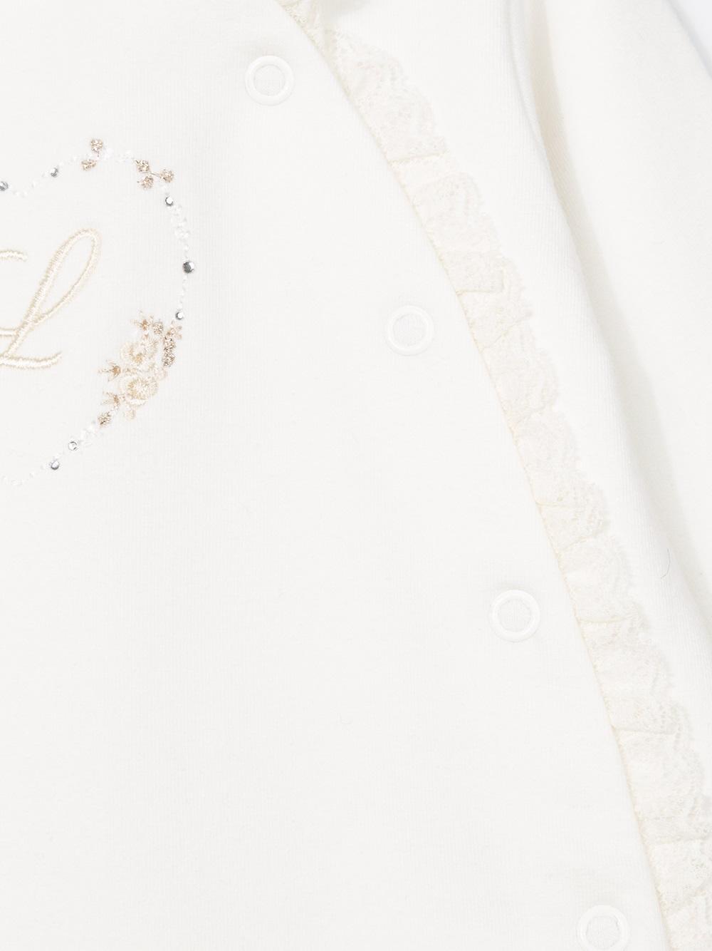 frilled detail pyjamas